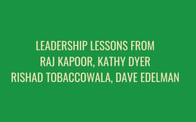 Episode 62 –  Leadership Lessons From The Early Shows